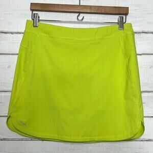 Adidas Adizero Neon Green Golf Skirt Athletic Tennis Skort Size Small